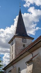 Fototapeta na wymiar the Holy Trinity Lutheran Church in Tukums, Latvia