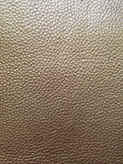 Silver, brown leather texture.