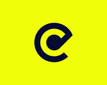 CE EC LETTER LOGO DESIGN VECTOR TEMPLATE. CE EC Minimalist, Creative, Unique, Simple, Flat, Modern Logo Design.