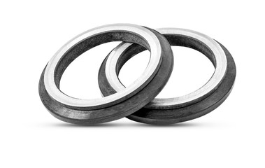       oilseals seal, isolated,on white  back ground