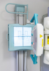 X ray machine medical equipment in a hospital