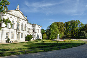 The Krasiński Palace also known as the Palace of the Commonwealth