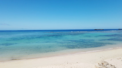 Fototapeta premium 奄美群島 沖永良部島 ワンジョビーチ