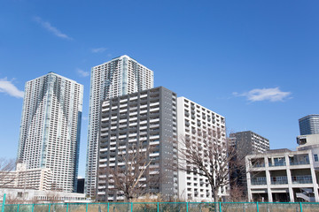Fototapeta premium 晴海の風景