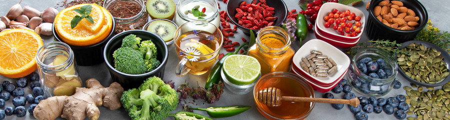 Healthy products for immunity stimulation