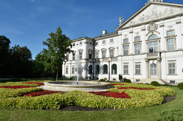 The Krasiński Palace also known as the Palace of the Commonwealth