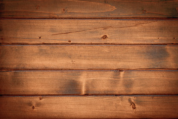 Dark wood background. Dark grain panel board table with copy space. Old floor wooden pattern....