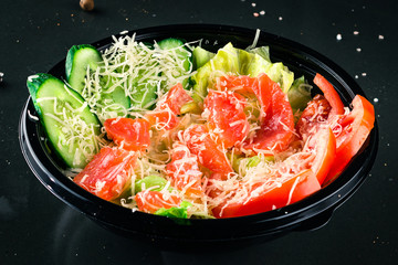 fast food salad to take away