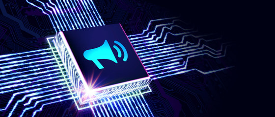 Business, Technology, Internet and network concept. Digital Marketing content planning advertising strategy concept.