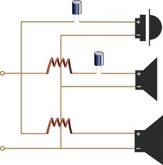 Illustration of mid-treble bass isolation circuit