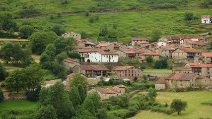 Fototapeta na wymiar Tudanca, Cantabria, España