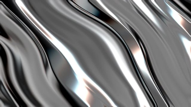 Closeup of Abstract Chromatic fluid waves background. Liquid holographic colorful texture background. Highly-textured. High quality details.