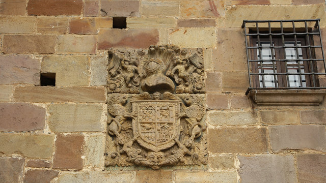 Escudo en la Casona de Tudanca
