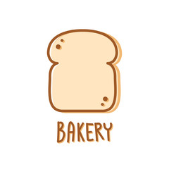 Bakery logo design.  free space for text. bread logo design.