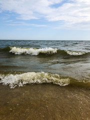 Waves on the black sea