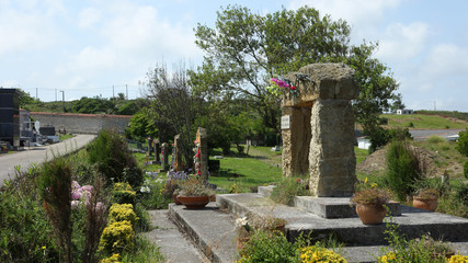Fototapeta na wymiar Cementerio de Ciriego, Santander, Cantabria.