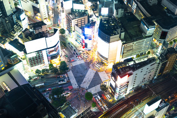 Obraz premium Shibuya,Tokyo,Japan