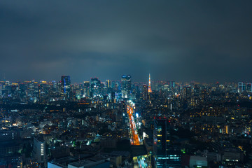 Obraz na płótnie Canvas 東京風景