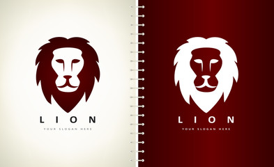 Lion logo animal vector design © Natalia Iachimova