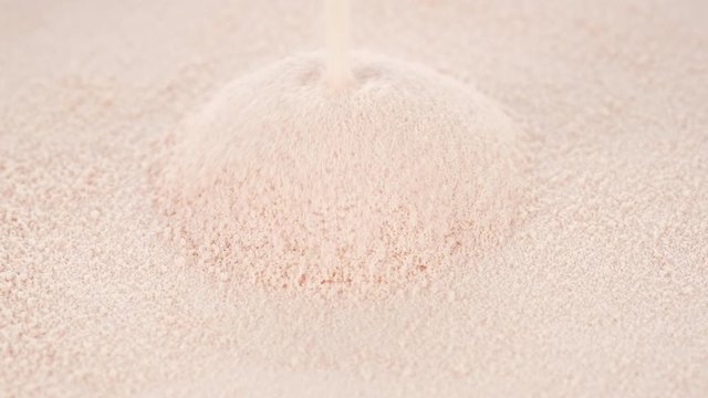 collagen. pour collagen powder. and rotating. Natural beauty and health supplement