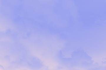 Obraz premium Light blue violet blurred sky background, gradient color