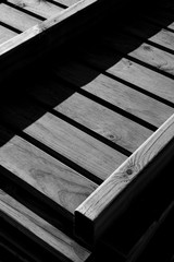 fondo de tablero de madera. Palé de madera y construccion 