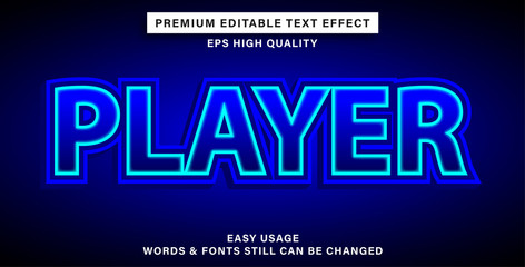 Text effect player