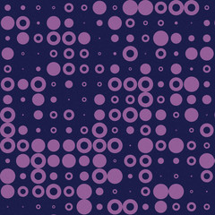 Abstract Color Halftone Dots generative art background illustration