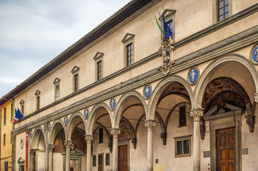 Fototapeta na wymiar Ospedale degli Innocenti, Florence, Italy