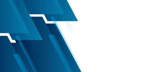 Vector Abstract, science, futuristic, energy technology concept. Digital image of light rays, stripes lines with blue light, speed and motion blur over dark blue background 