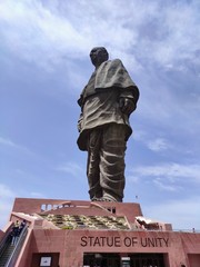 #Statue of Unity...
#The tallest statue of the World..
Situated on the bank of river Narmada in...