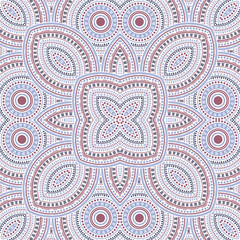 Cute moroccan zellige tile seamless ornament. Geometric texture vector motif. Wrap print design. Stylized moroccan zellige tilework seamless pattern. Interior decor template.