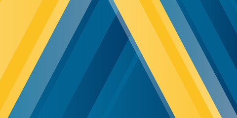 Blue background with orange and yellow color composition in abstract. Abstract backgrounds with a combination of lines and circle dots can be used for your ad banners, Sale banner template, and More. 