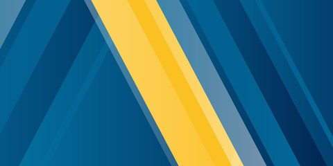 Blue background with orange and yellow color composition in abstract. Abstract backgrounds with a combination of lines and circle dots can be used for your ad banners, Sale banner template, and More. 