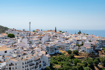 Obraz premium Withe town in Spain