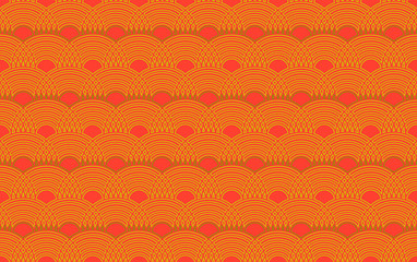 Seamless geometric background. Art deco Retro style pattern vector illustrationretro