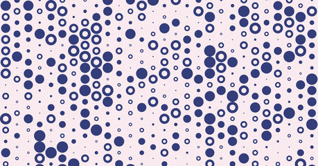 Abstract Color Halftone Dots generative art background illustration