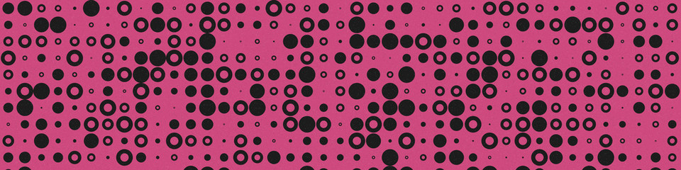 Abstract Color Halftone Dots generative art background illustration