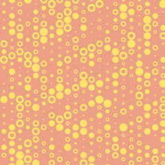 Abstract Color Halftone Dots generative art background illustration