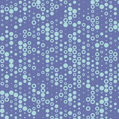 Abstract Color Halftone Dots generative art background illustration