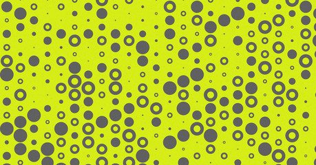 Abstract Color Halftone Dots generative art background illustration