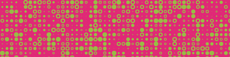 Abstract Color Halftone Dots generative art background illustration