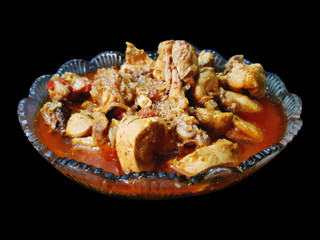 Chicken Korma, Delicious Salan, traditional homemade food serve with Chapati, Best for Lunch and Dinner