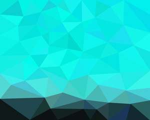 abstract geometric blue background
