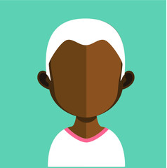 People avatars, Vector women, men avatar