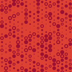 Abstract Color Halftone Dots generative art background illustration
