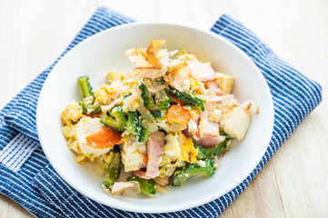 ゴーヤーチャンプルー　沖縄料理