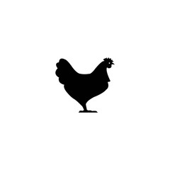 chicken logo icon vector