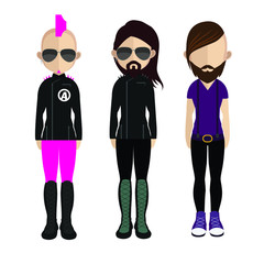 People avatar ( with full body and torso variations)