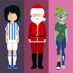 People avatar ( with full body and torso variations)